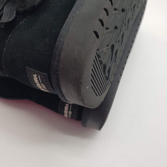 Koolaburra by UGG 1117810 Victoria Mini Ankle Boot Suede Black Youth 2 side bows - Picture 12 of 13